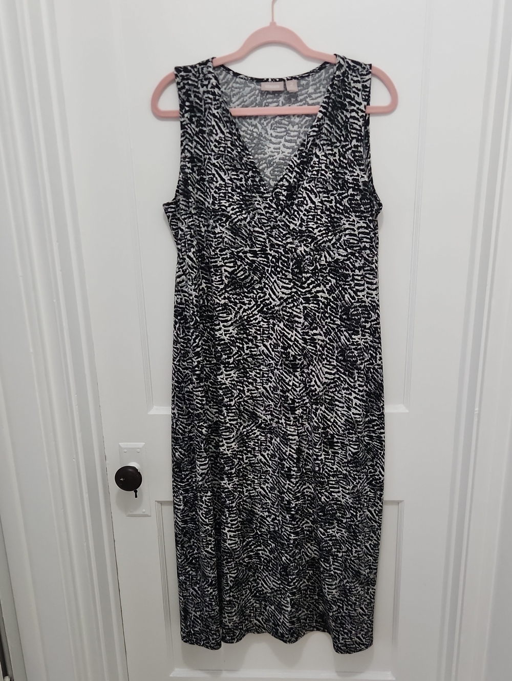 Chico's Sleeveless Empire Waist Dress Size 2 (US Size 12)